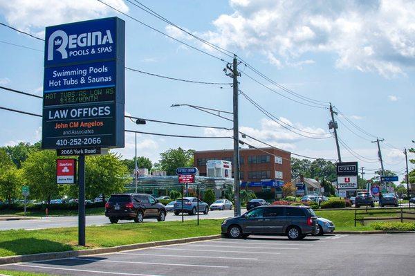 Sign to look out for on York Rd