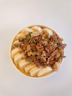 Pumpkin Pie Smoothie Bowl