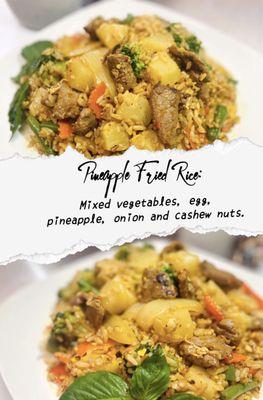 Pineapple Fried Rice - Beef