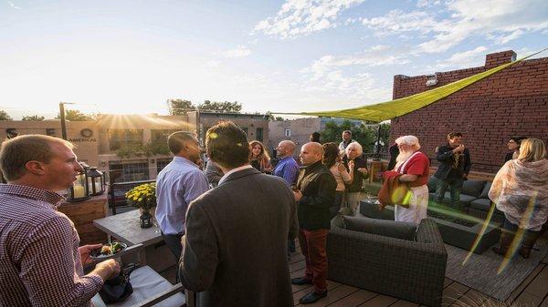 Sunset at the Balcony - Urban Space Unlimited