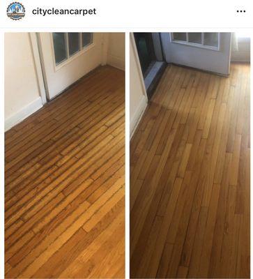 Hardwood Floors Cleaning