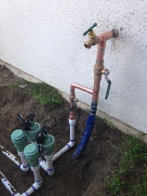 Residential plumber (water service)