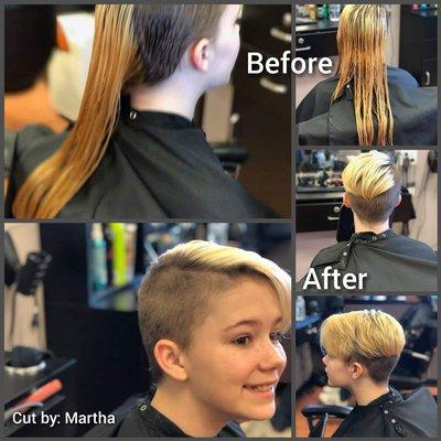 Cut by: Martha