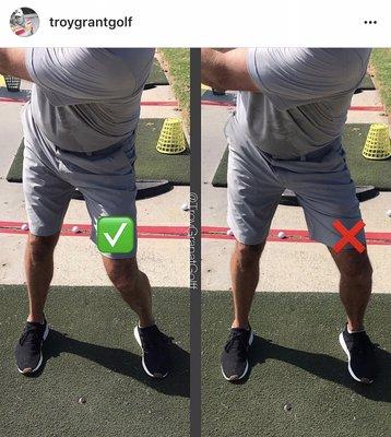 Leg work tips! Go to my Instagram or Facebook for more details. Search @TroyGrantGolf