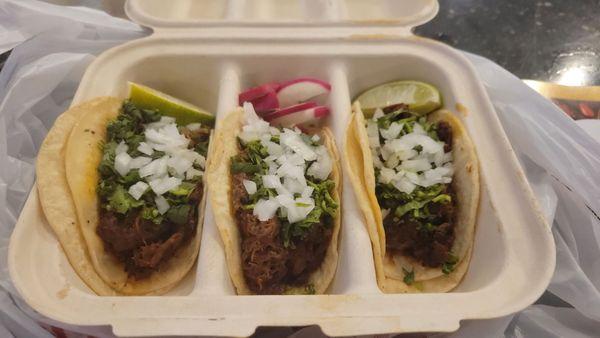 Birria tacos