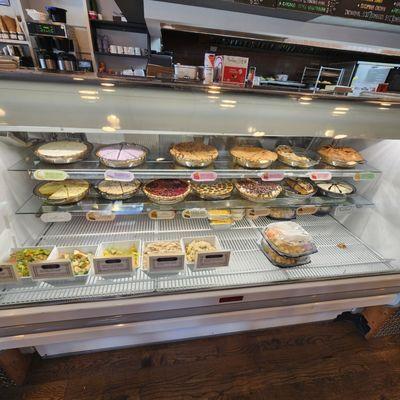 Pie selection at First Slice