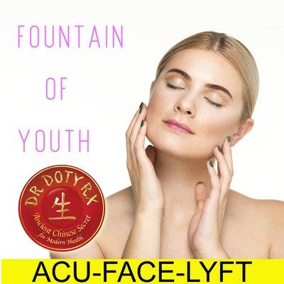 Have an acu-face-lyft to tighten your facial skin and look younger. www.glendoraacupuncture.com