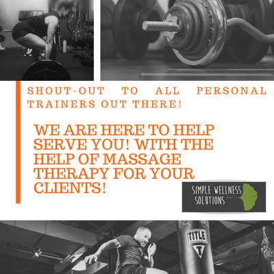 Personal Trainers we are here to help serve you and your clients!