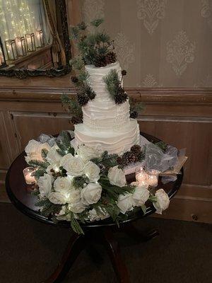 Shoes on my cake table!