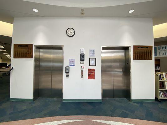 Miami Impulse elevators, North Regional BC Library