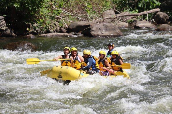 White water rafting