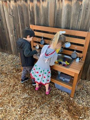 mud kitchen fun