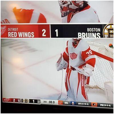 "A Terrific Tuesday Win For The Red Wings against Boston Bruins!"   11/30/2021