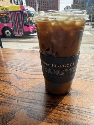 Iced coffee