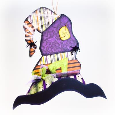 New Halloween witch hat! Super cute!