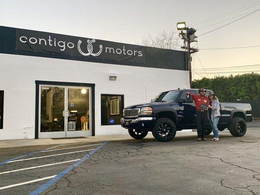 Wow! Great truck going to a awesome family! Congrats on the sick looking LBZ Duramax Sierra!