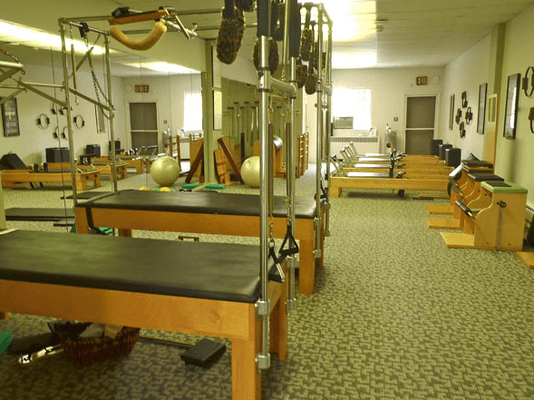 Fully equipped Pilates studio consisting of 2 cadillac's, 4 reformers, 3 chairs, 2 ladder barrels, 6 springboards & many accessories.