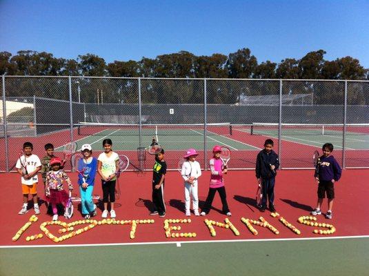 Small Group Tennis Kids Lessons in San Francisco