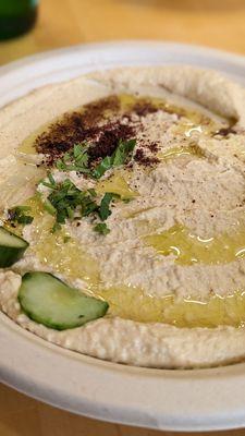 Hummus plate