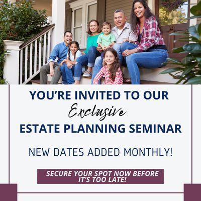 Estate Planning Seminars