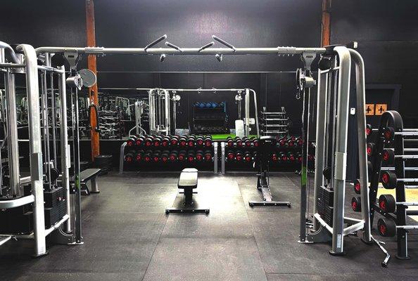 Train with Milo in his all-new 2,000 sq ft private, personal training gym featuring state-of-the-art equipment.