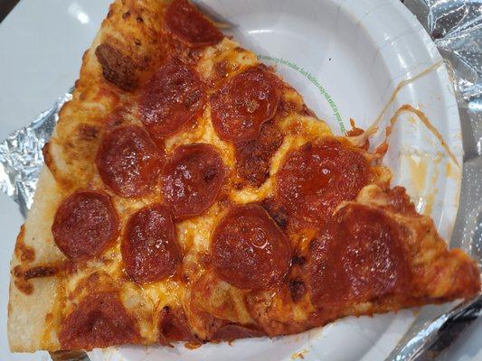 Pepperoni slice. Delicious!!