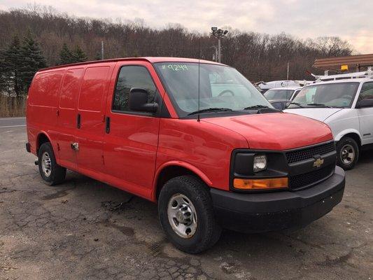 #9249 2011 Chevy G25 Cargo Van $10,800