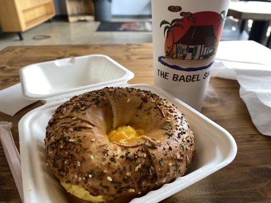 Uppers Bagel Sandwich