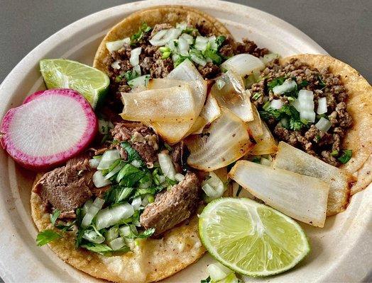 Asada & Lengua tacos :-)