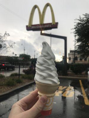 When it comes to soft serve, the McDonald's in Pilsen is always a solid choice