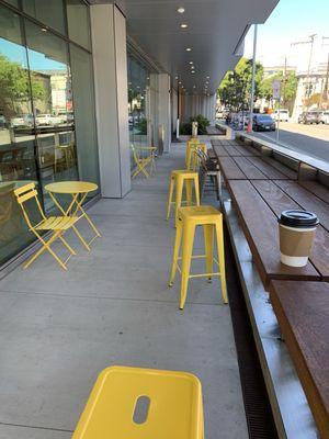 Outdoor seating