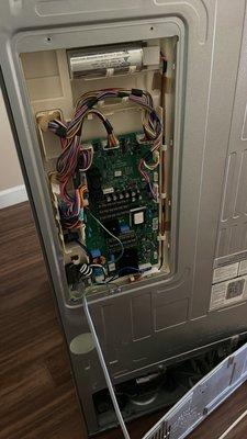 Refrigerator control board repair