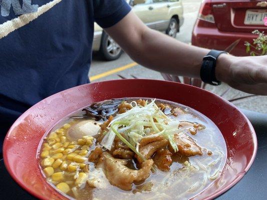 GRILLED CHICKEN RAMEN.