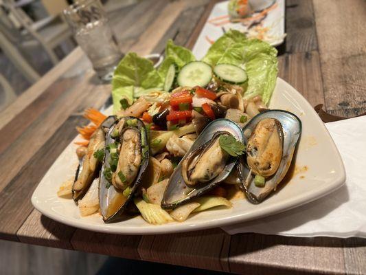 Yum Seafood Salad.