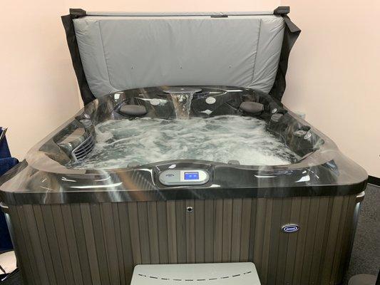 Come by today for a wet test and feel the Jacuzzi difference