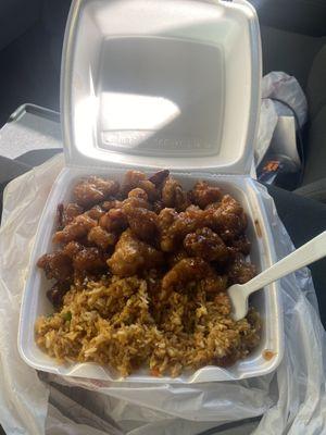 Fried rice, general chicken