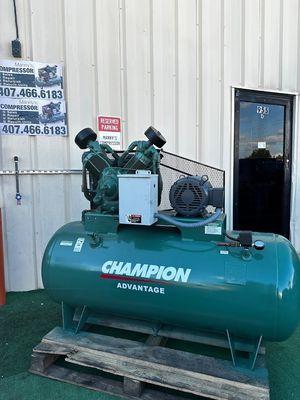 We sell many Champion Air Compressors. It's our preffered brand!