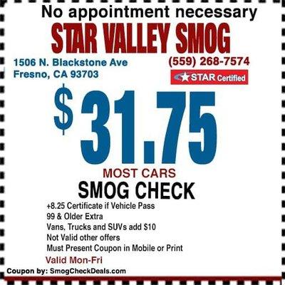 Discount Smog Check