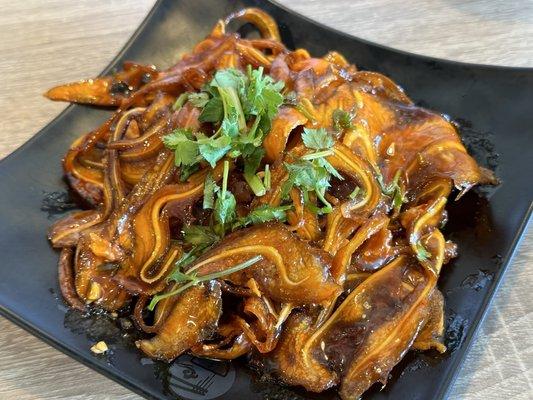 Pig ears in chili oil