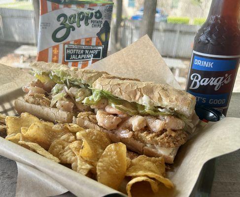 Shrimp Remoulade Poboy