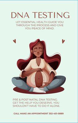 DNA services for pre and post natal results