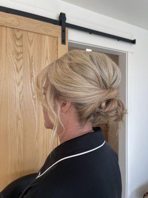 Wedding updo