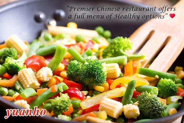 Yuan Ho Offers Healthy Chinese Options for Charlottesville, Virginia Premier Chinese restaurant offers a full menu of healthy...