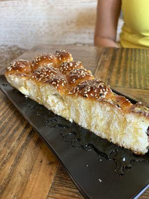 Yemeni bread (cheese butter and honey)