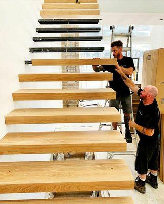 Fitting staircase