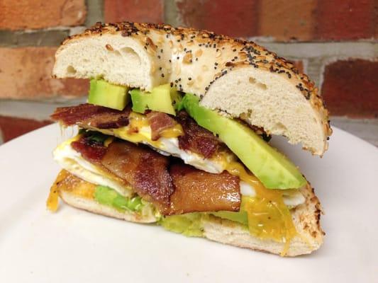 Bacon Egg and Cheese with Avocado!