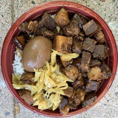 Taiwanese Style Chopped Pork Over Rice