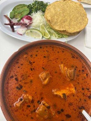 Pozole for that rainy weather