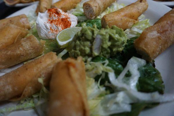 Quail flautas