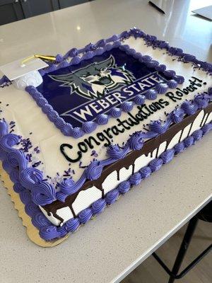 College Graduation Cake